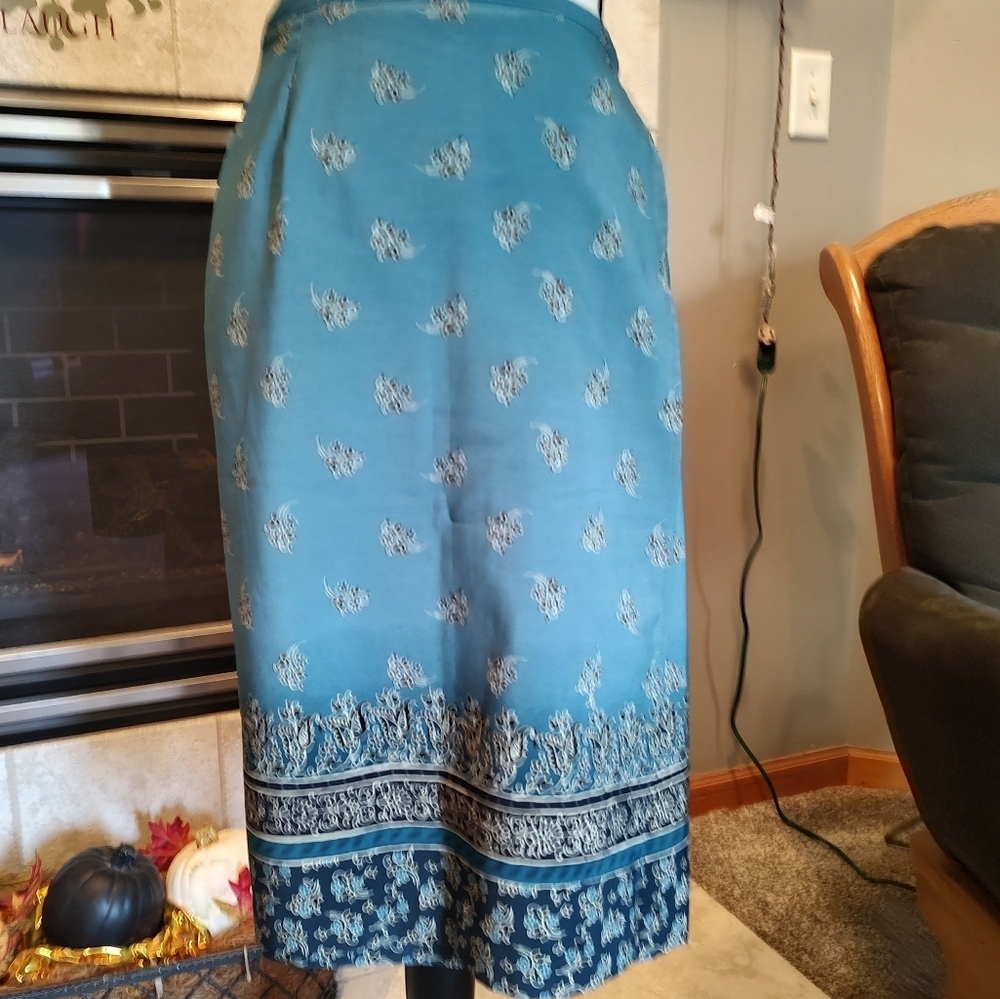 Worthington GORGEOUS Wrap Skirt Size 12! - Picture 7 of 13
